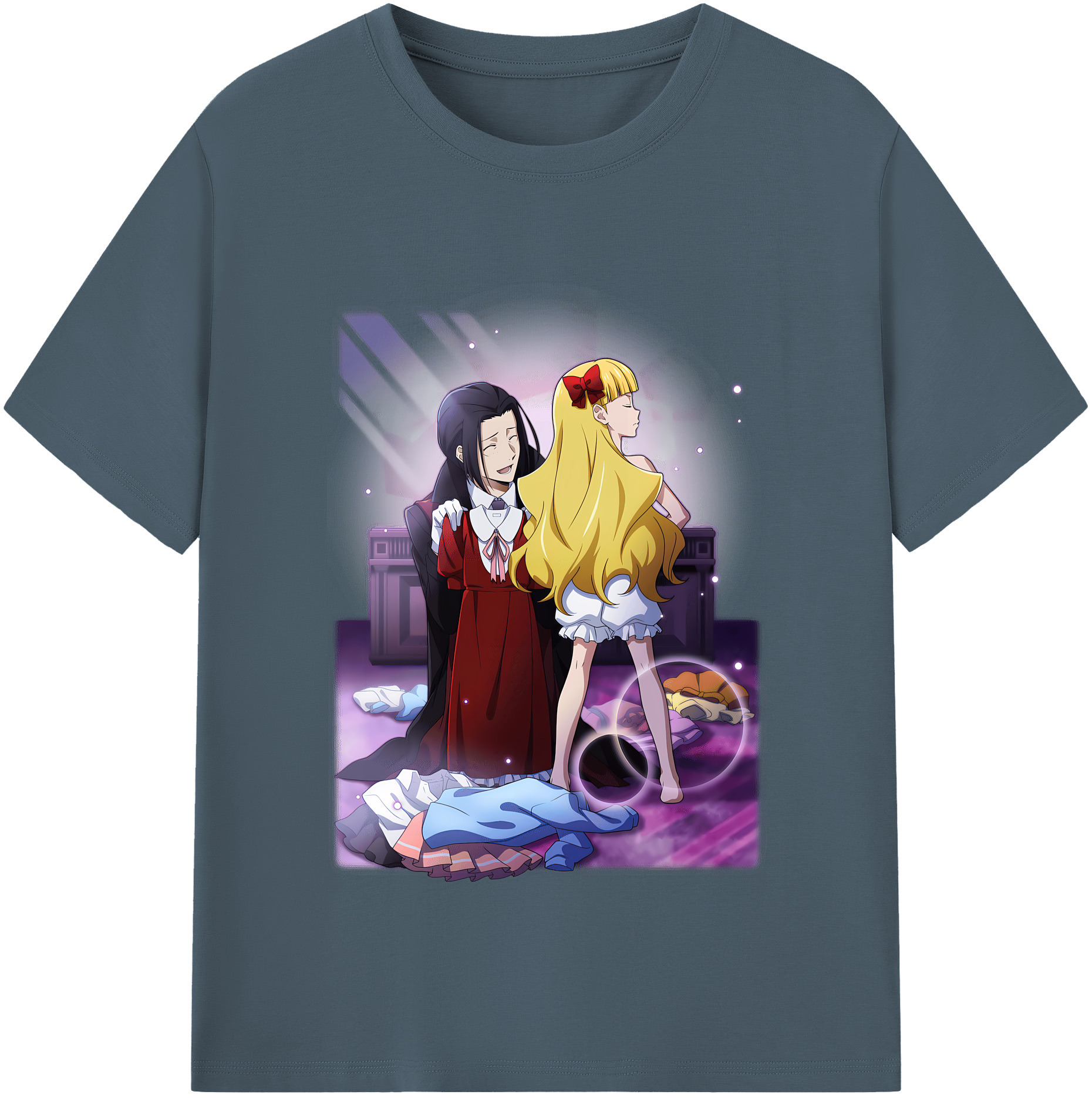 （画像用） 文豪ストレイドッグス Bungo Stray Dogs 綿100％半袖Tシャツ（フロントプリント）